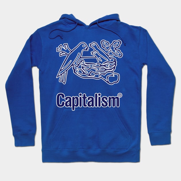 CAPITALISM Hoodie by AizaBreathe